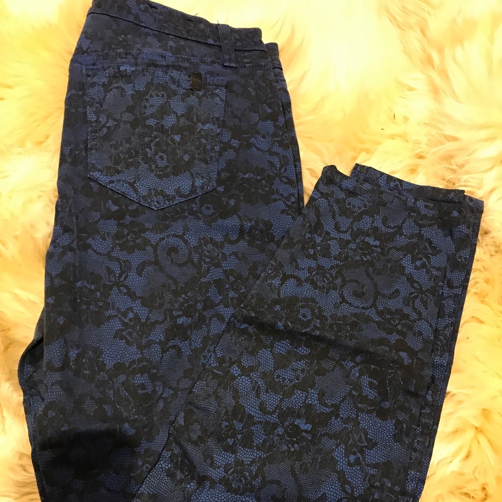 Joe Blue Lace Jeans